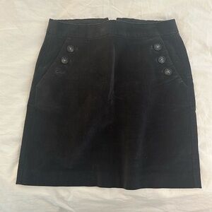 Corduroy skirt from Banana Republic.